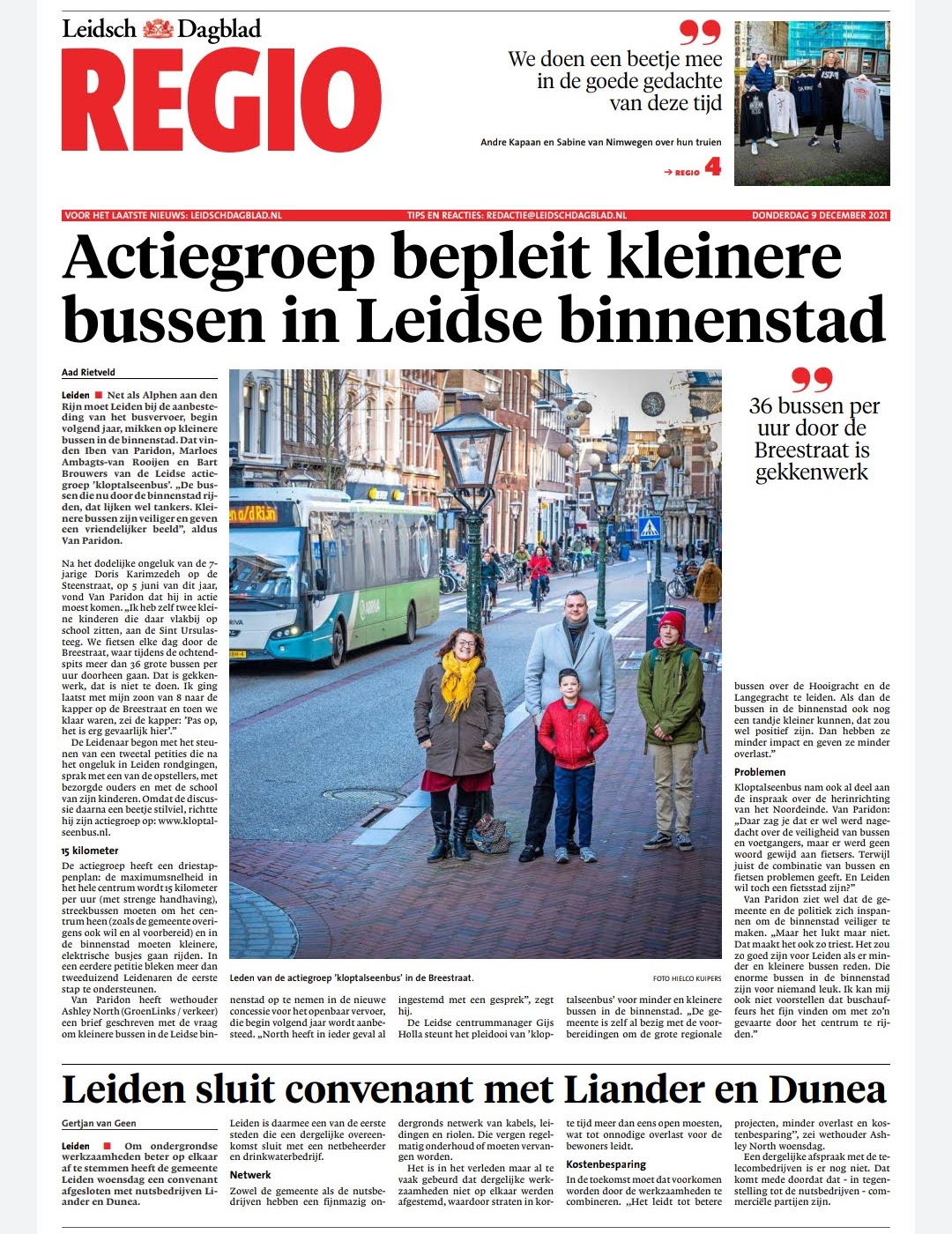 Actiegroep bepleit kleinere bussen